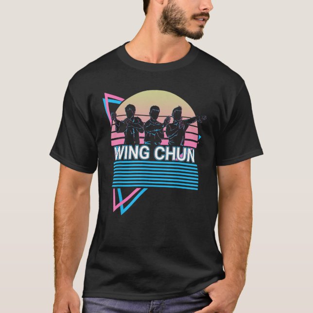 Camiseta Kung Fu Retro Wing Chun (Frente)