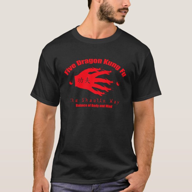 Camiseta Kung Fu Shaolin (Frente)