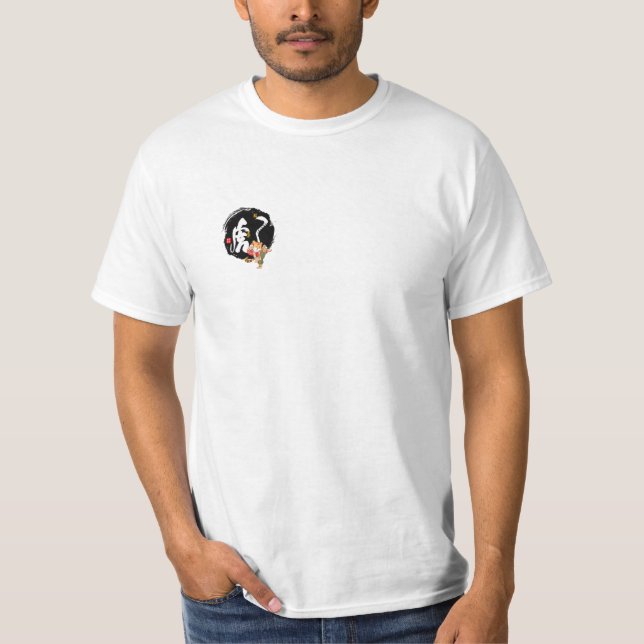 Camiseta Kung Fu Tiger Chinês Lunar Ano Novo Tigre (Frente)