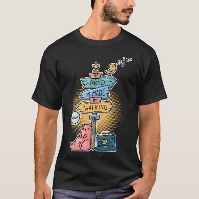 Camiseta Kung fu vintage (Frente)