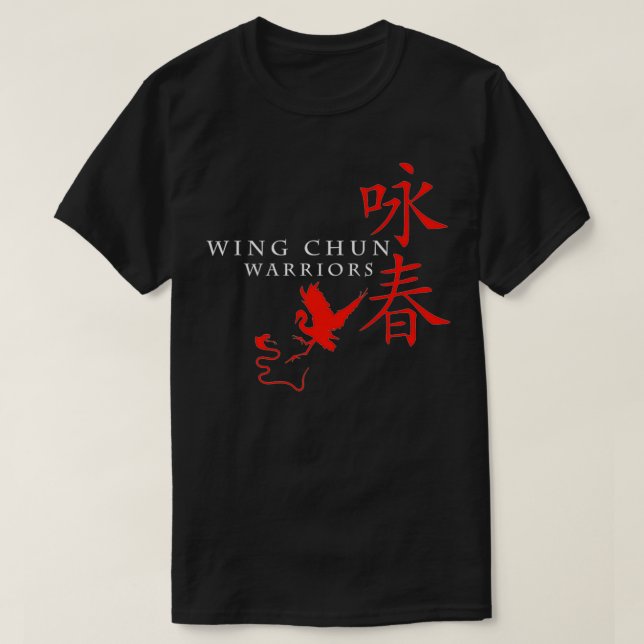 Camiseta Kung Fu Wing Chun guerreiros Premium (Frente do Design)