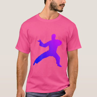 Camiseta Kungfu Wushu Artes Marciais Homens Kung Fu