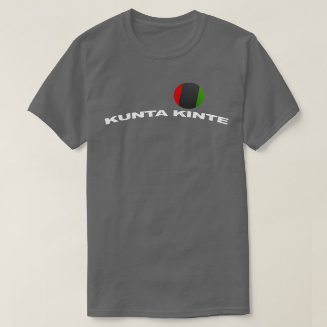 Camiseta kunta kinte (Frente do Design)