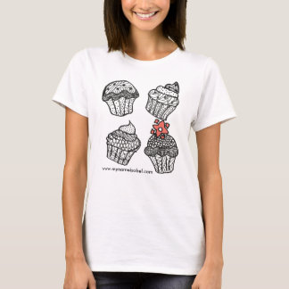 Camiseta Kupcakes é cupcakes com boas karmas