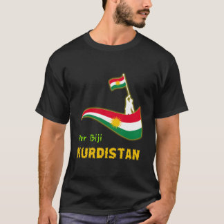 Camiseta Kurdishkurd Kurdistan Flag