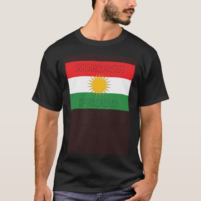 Camiseta Kurdistan Flag Kurdi Flag for Newroz (Frente)