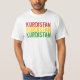 Camiseta kurdistan, kurdistan, kurdistan (Frente)