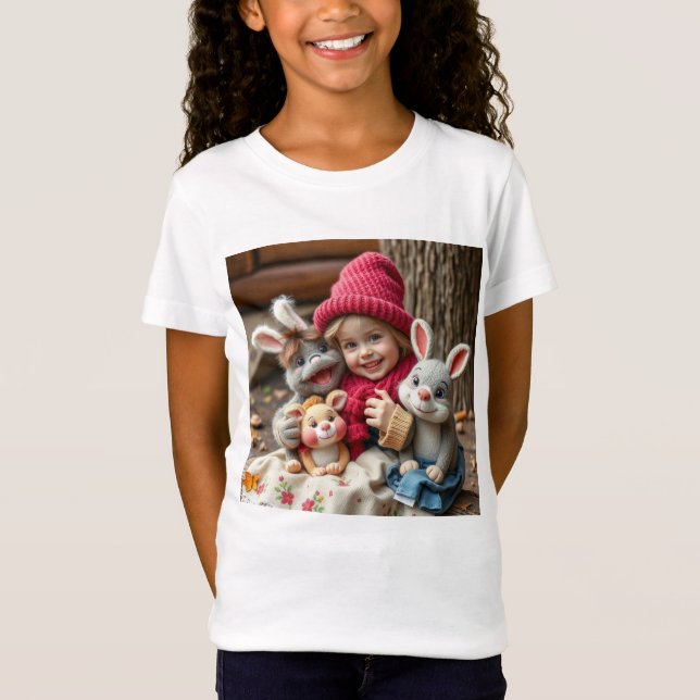 Camiseta Kuschelfreunde im Herbstzauber (Frente)