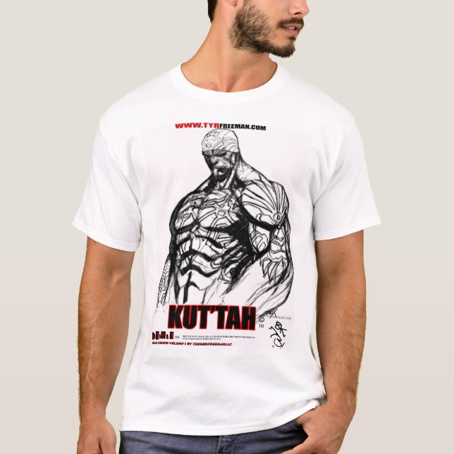 CAMISETA "KUT'TAH MUN" TRANSPARENT SHIRT..GALAXY REMIX  (Frente)