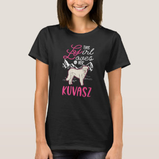 Camiseta Kuvasz Girl Hungarian Kuvasz