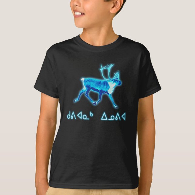 Camiseta Kuvianak Innovia - Azul-Caribe (Reindeer) (Frente)