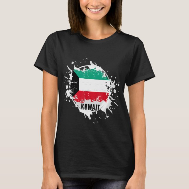 Camiseta Kuwait Splash (Frente)