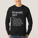 Camiseta Kuwaitiana Kuwait Funny Country Home Roots Desc<br><div class="desc">Kuwaitiana Kuwait Engraçada Em Casa De Raízes.</div>