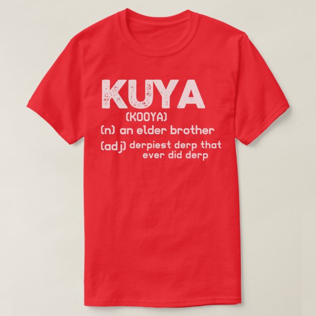 Camiseta Kuya big brother funny (Frente do Design)