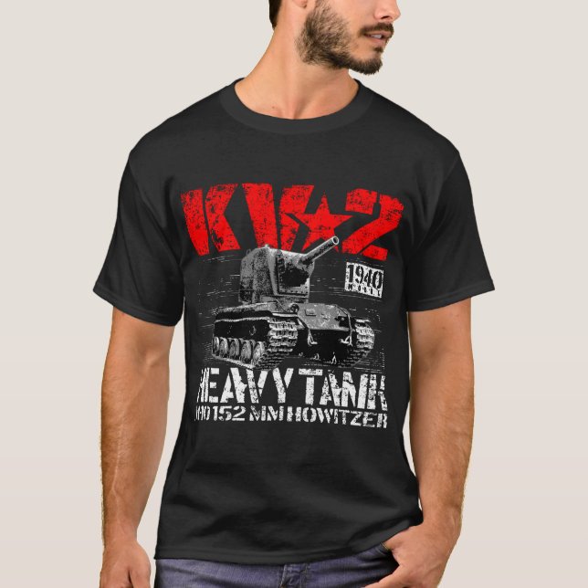 Camiseta KV-2 Tanque pesado soviético (Frente)