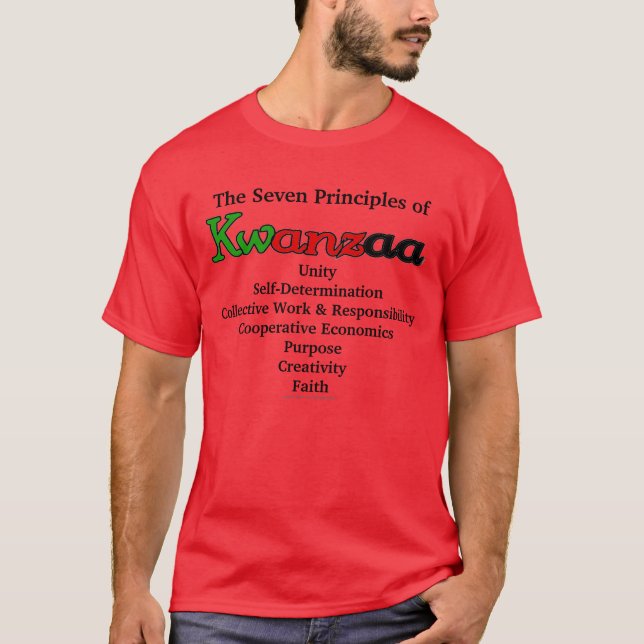 Camiseta Kwanzaa (Frente)