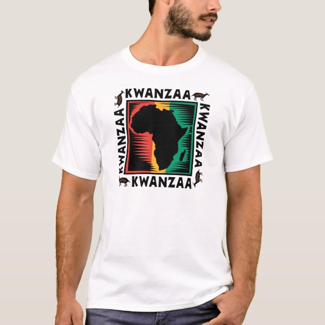 Camiseta Kwanzaa (Frente)