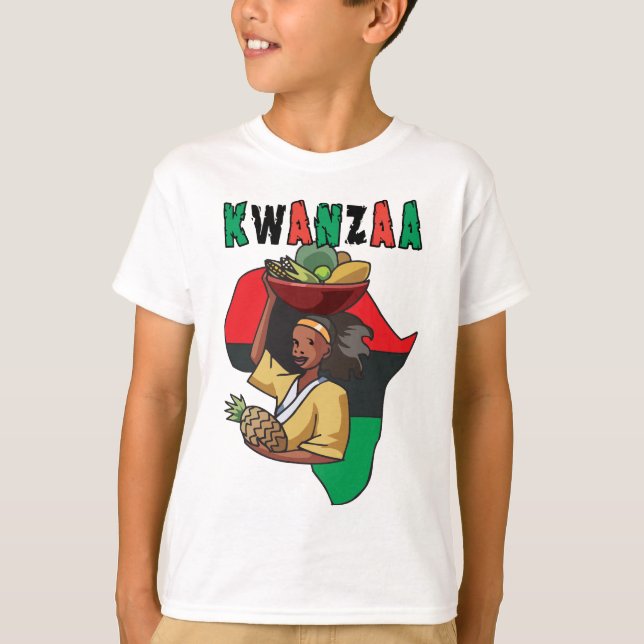 Camiseta Kwanzaa (Frente)