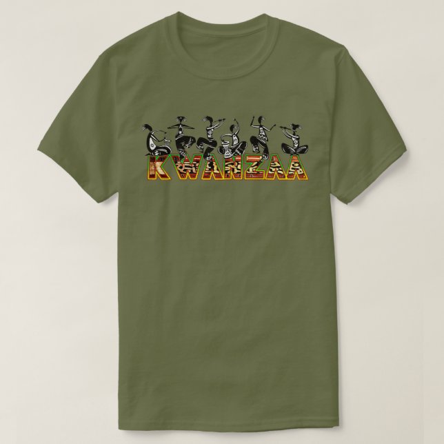 Camiseta Kwanzaa (Frente do Design)
