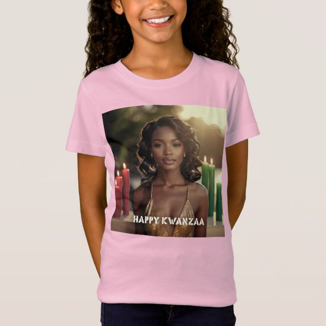 CAMISETA KWANZAA - FELIZ KWANZAA -  (Frente)