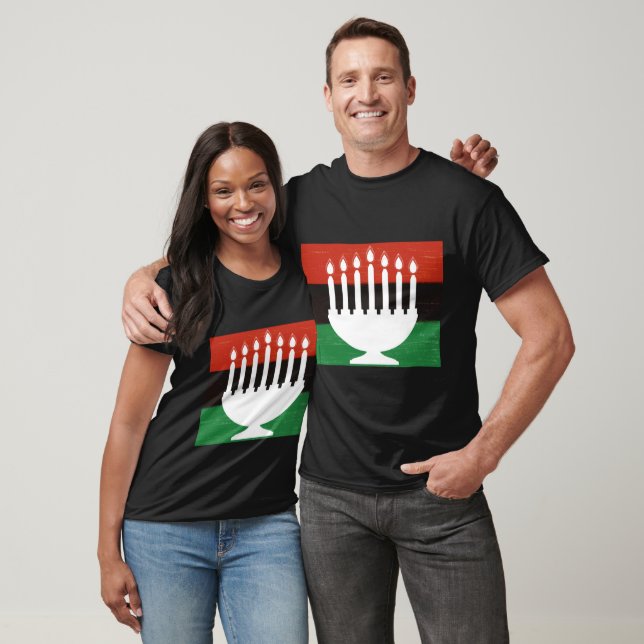 Camiseta Kwanzaa Kinara (Unissex)