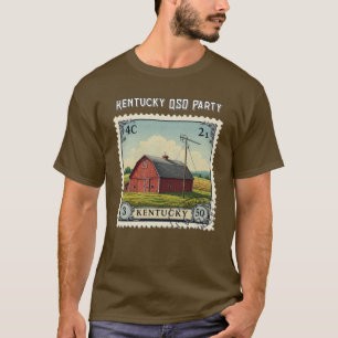 Camiseta KY4KY B.A.R.S Kentucky QSO Party T-Shirt