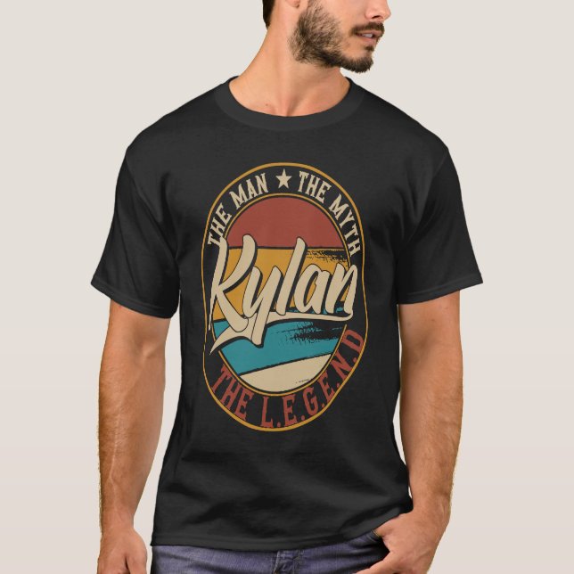 Camiseta Kylan The man the myth the legend (Frente)