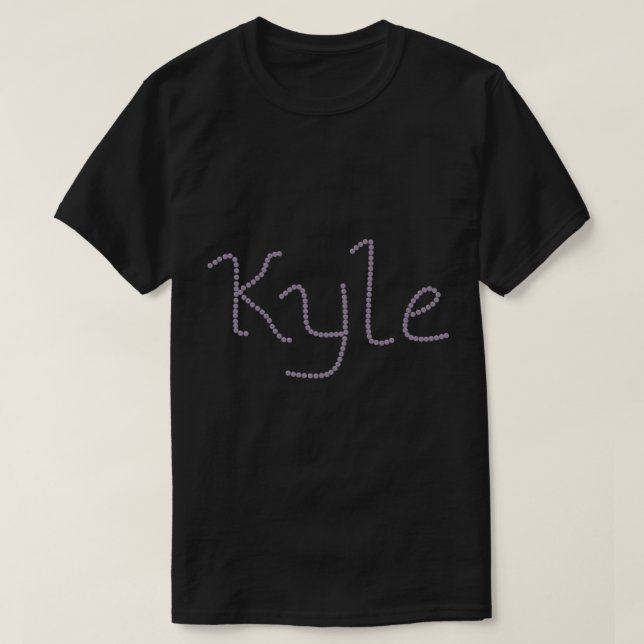 Camiseta Kyle, chauffeur sexy de homem (Frente do Design)