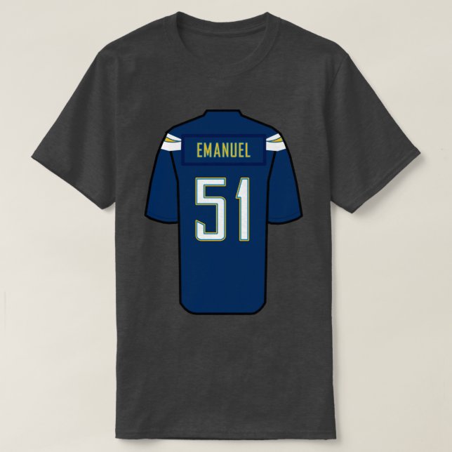 Camiseta Kyle Emanuel Jersey (Frente do Design)