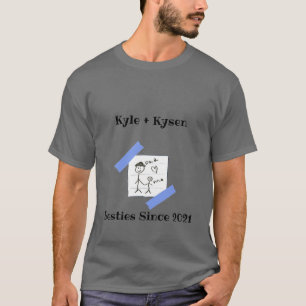 Camiseta Kyle + Kysen Matching T-Shirt: Besties Desde 2021