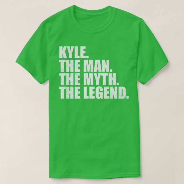 Camiseta Kyle Nome Kyle Kyle é o nome dado (Frente do Design)