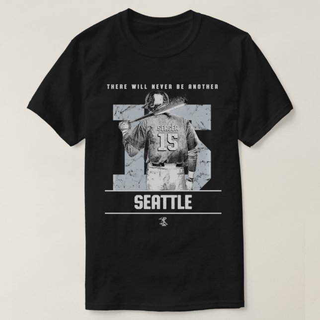 Camiseta Kyle Seager Nunca Haverá Outro Roupa (Frente do Design)