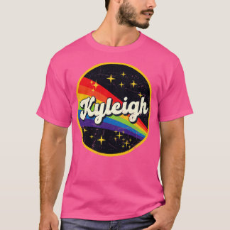 Camiseta Kyleigh Rainbow No Espaço Vintage GrungeStyle