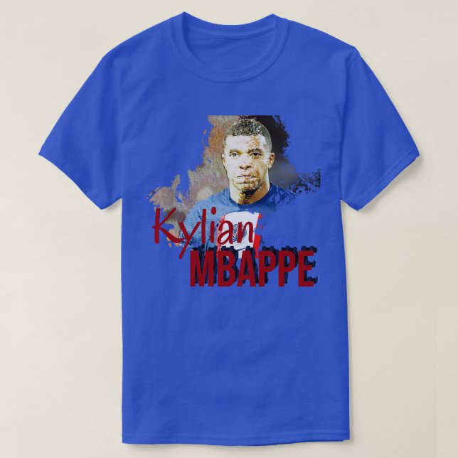 Camiseta Kylian mbappe Psg player e frança (Frente do Design)