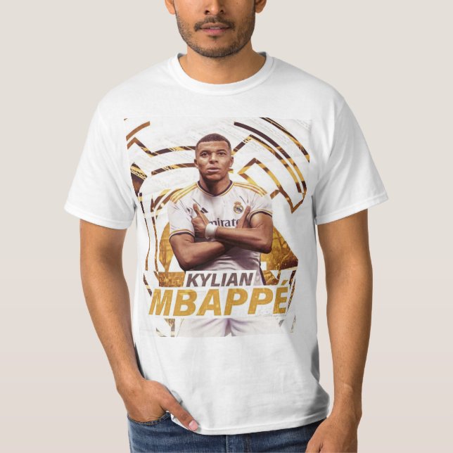 Camiseta Kylian Mbappe Real Madrid Player (Frente)