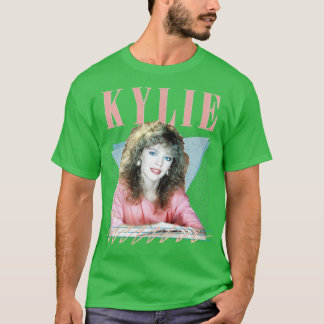 Camiseta Kylie 80s Design do ventilador retrô