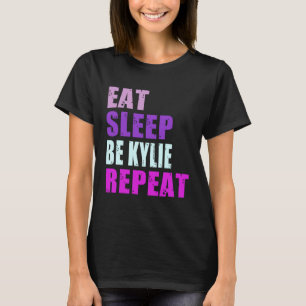 Camiseta Kylie Coma Dormir Repita Kylie