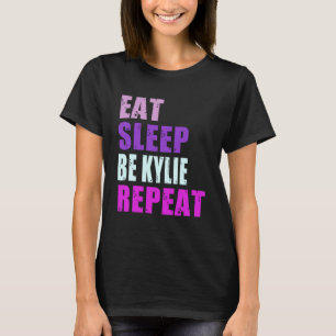 Camiseta Kylie Coma Dormir Repita Kylie