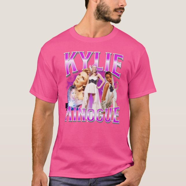 Camiseta Kylie Minogue Bootleg 90s retro (Frente)
