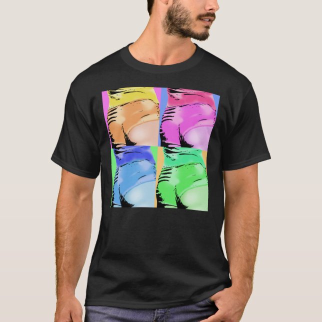 Camiseta Kylie Minogue Shore POP Collage Classic T-Shirt (Frente)