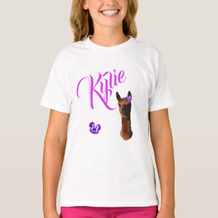 Camiseta Kylie, Nome Com Young Alpaca,