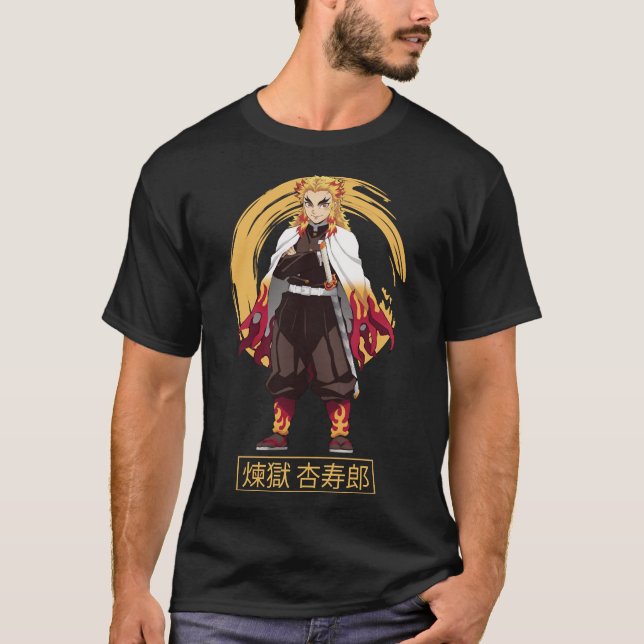 Camiseta Kyojuro Rengoku 03 T-Shirt (Frente)