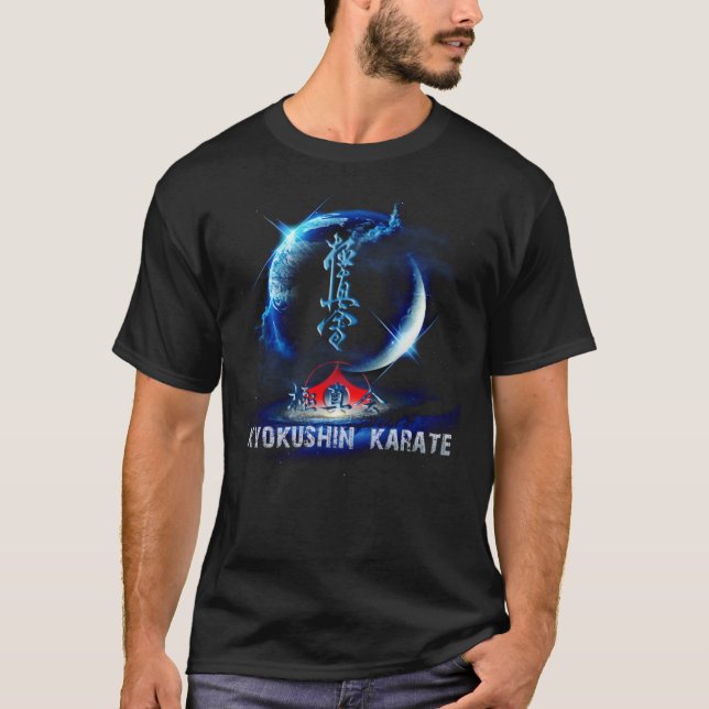 Camiseta Kyokushin Karate Astral World - Budo T-Shirt (Frente)