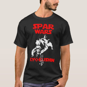 Camiseta Kyokushin Karate Kumite Spar Wars Budo T-Shirt