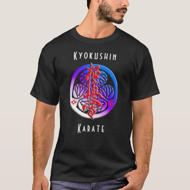 Camiseta Kyokushin Karate Samurai Sigil Martial Arts Budo (Frente)