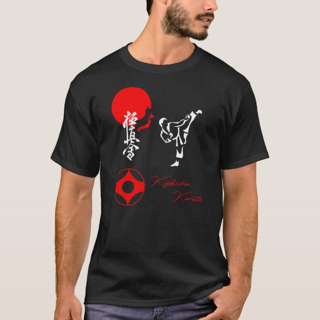 Camiseta Kyokushin Karate Spirit - Karate Art T-Shirt (Frente)
