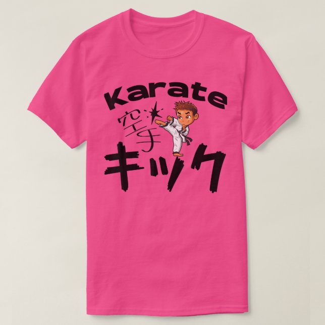 Camiseta Kyokushin Kenpo Shotokan Karate for boys, girls, k (Frente do Design)