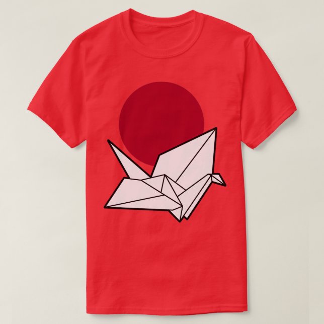 Camiseta Kyoto Japão Origami (Frente do Design)