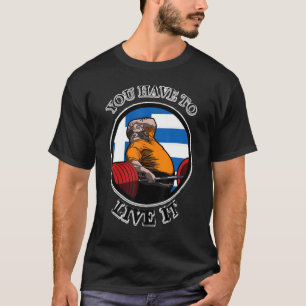 Camiseta Kyriakos Grizzly Você Tem Que Viver Isso Grécia Fo