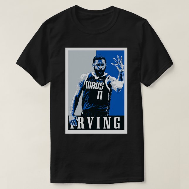 Camiseta Kyrie Irving Art Style TShirt (Frente do Design)